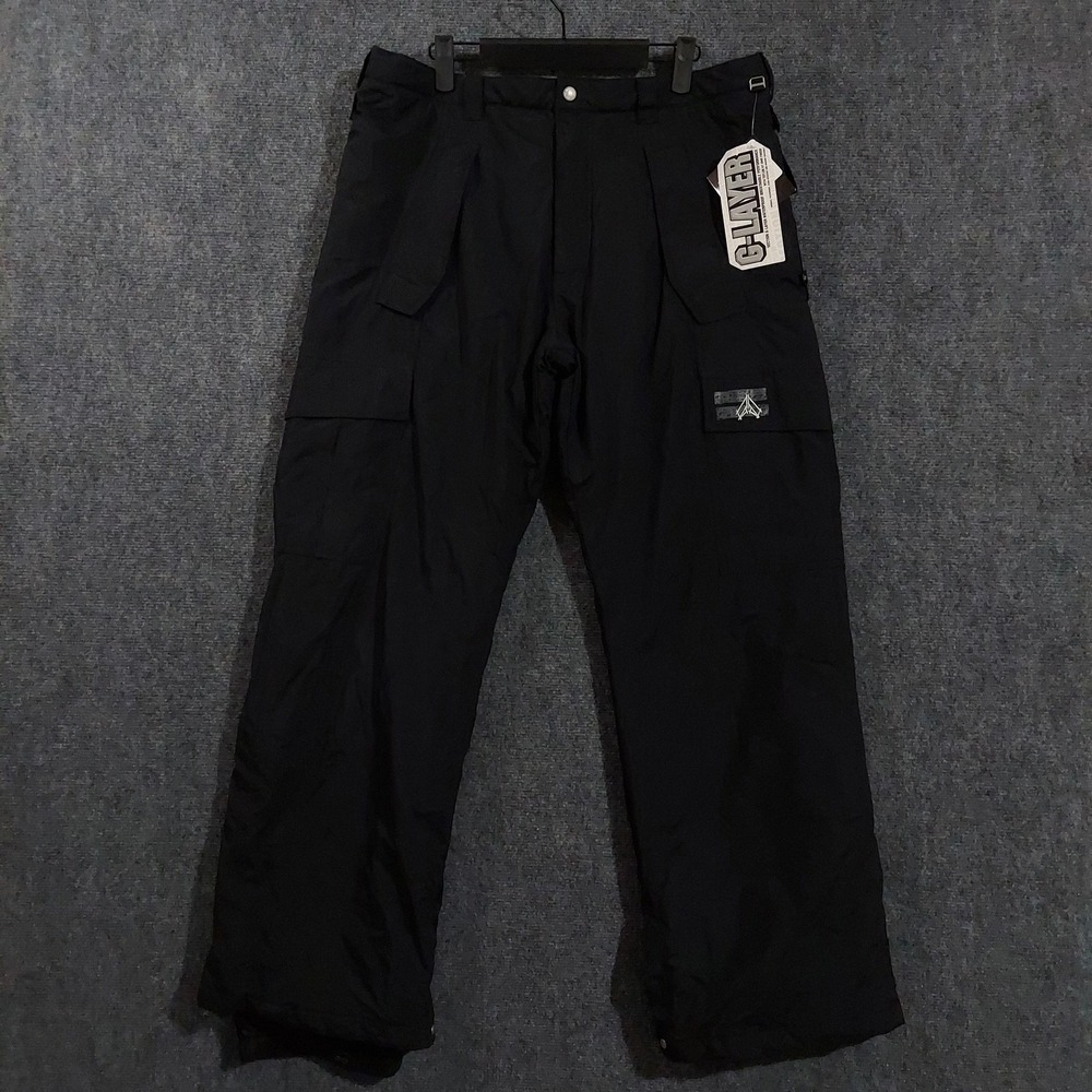 Section Pants Womens 20 Black Snow Waterproof Insulated G-Layer Ski Snowboard
